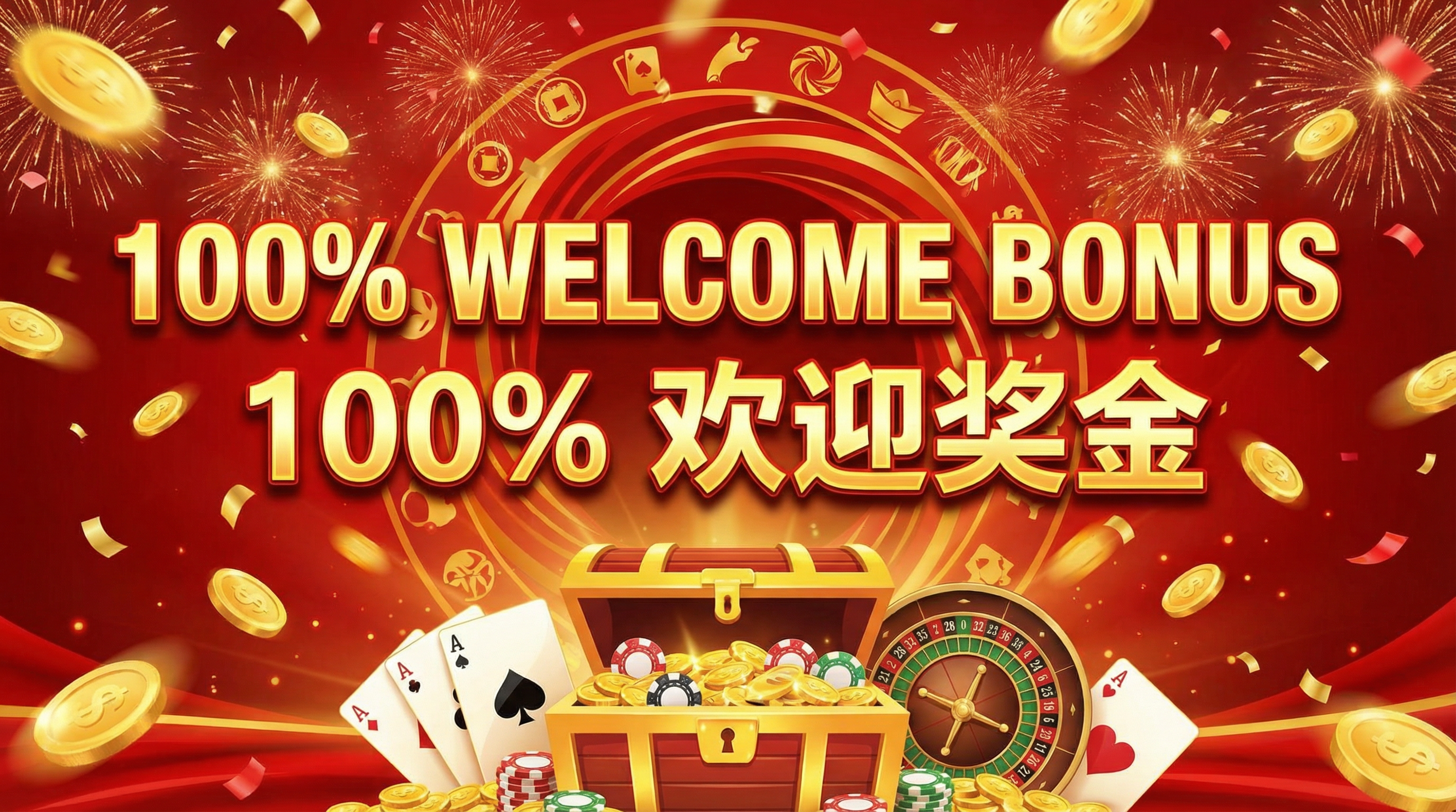 飞驰娱乐首存100%欢迎奖金促销活动横幅